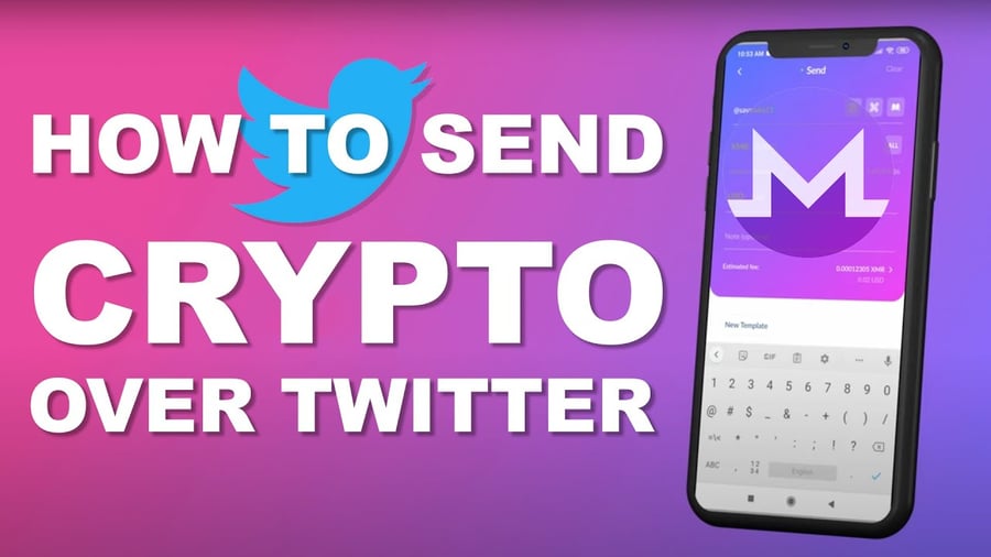 How to send crypto with X using Cake Wallet